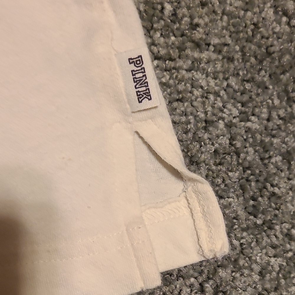 PINK Victoria's Secret Cream Hoodie and Tan Leggings Set - Picture 6 of 16